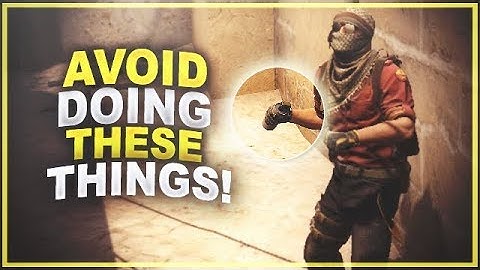 NOOB TO PRO - Avoid doing these things! (Part 1)