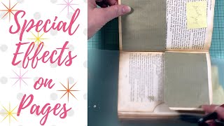 Altered Book, Part 3 | Alternating Tag Pages and A Different Kind of Pocket Page | Music & Masculine