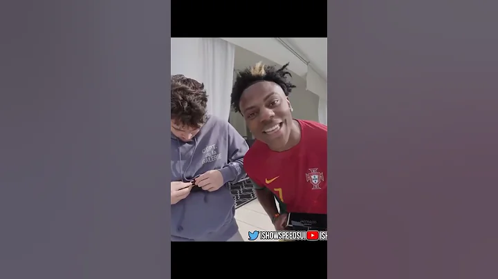 Adin Ross gifted 100k $ CR7 watch to Speed on His birthday (part 3.) #ishowspeed #viral #adinross