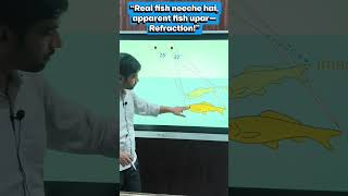 concept of refraction vlass 10 physics #physics #scienceexperiment scie