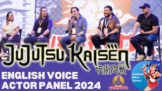 Jujutsu Kaisen Englsih Voice Actors Panel Weebcon 2024