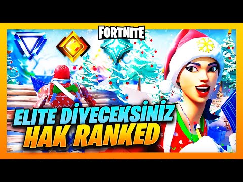 ELİTE DİYECEKSİNİZ ! FORTNITE H.A.K ROYALE (RANKED MAÇ)