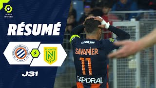 Montpellier Hérault Sc - Fc Nantes (1 - 1) - Résumé - (Mhsc - Fcn) / 2023-2024