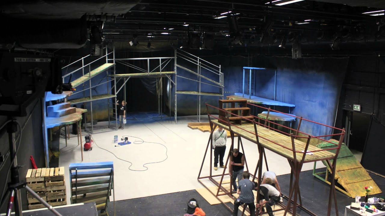 Miskin Tech Painting the Set of the Beano YouTube