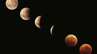 Total Lunar Eclipse 28 Sept 2015 Blood Moon LIVE in Mostaganem Algeries