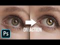 Action photoshop de retouche complte des yeux gratuite