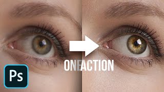 FREE Complete Eye Retouch Photoshop Action!