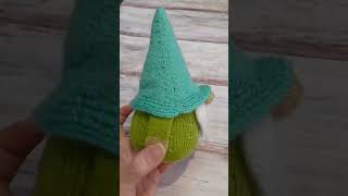 Spring Flower Gnome Knitting Pattern 🌸 | Cute Hand-Knitted Decor #shorts
