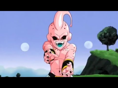 AMAZING SUPER ATTACK ANIMATIONS!!!!! DBZ DOKKAN BATTLE STR Kid Buu and ...