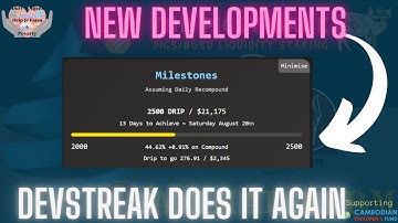 Drip Network updates and UI developments from DevStreak
