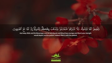 تلاوة رائعة: "وَاصْبِرُوا ۚ إِنَّ اللَّهَ مَعَ الصَّابِرِينَ" | سورة الأنفال | قرآن