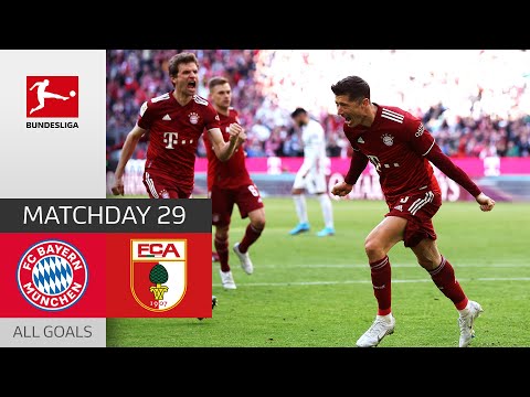 Lewandowski Decides Thrilling Game! | FC Bayern München - FC Augsburg 1-0 | MD 29 – Bundesliga 21/22