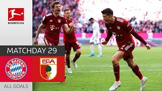 Lewandowski Decides Thrilling Game! | FC Bayern München - FC Augsburg 1-0 | MD 29 – Bundesliga 21/22