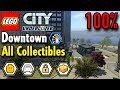 LEGO City Undercover Downtown 100 Guide All Collectibles 