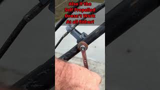 Weak Pull on Self Propelled Lawnmower? (Free Fix!)