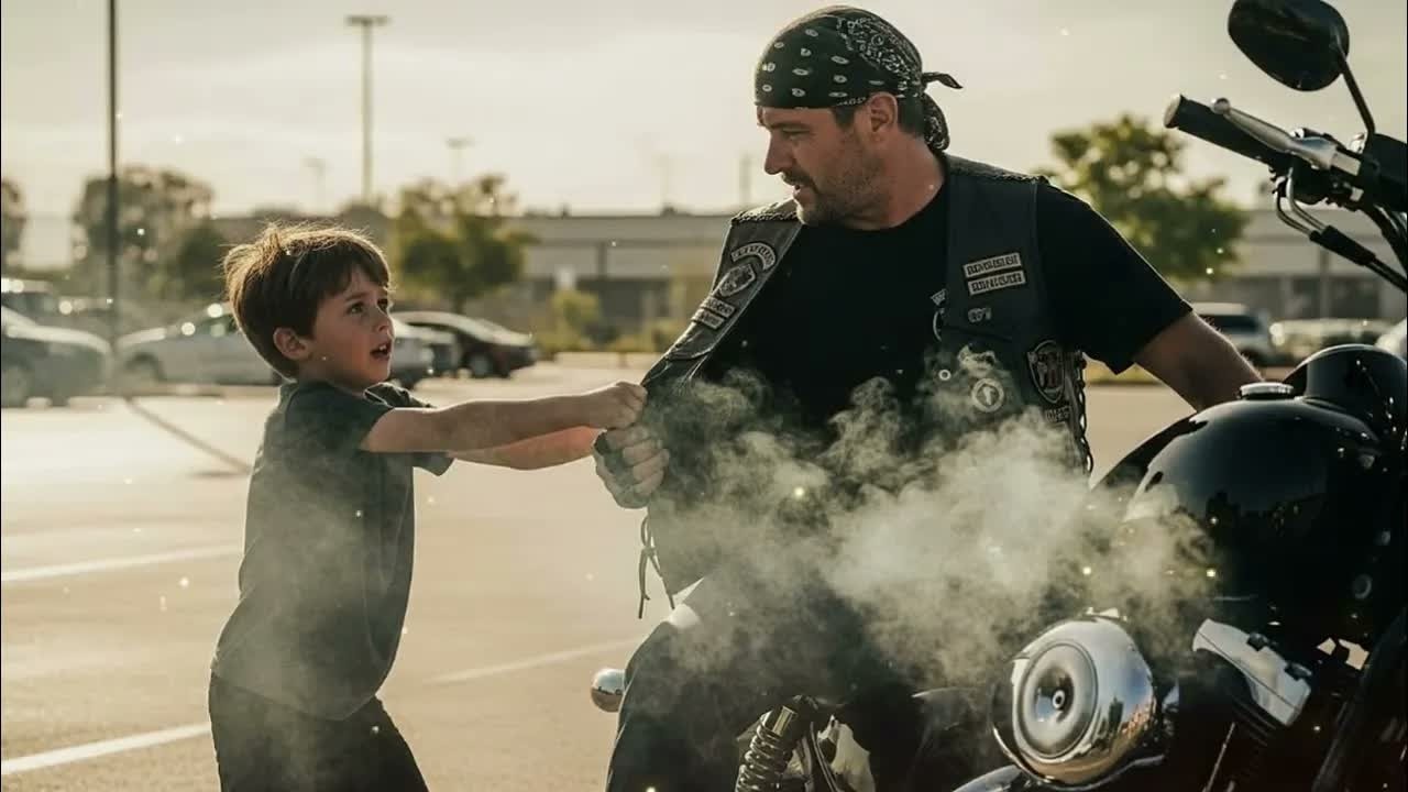 The Boy Saw Smoke Coming From the Motorcycle — His Reaction Was Crucial to Saving the Biker
