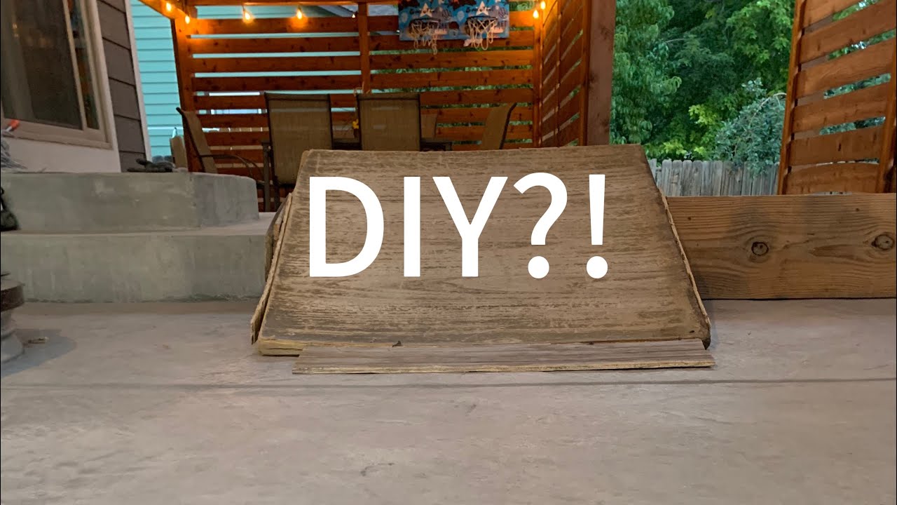 Home Made Container Ramp My friend made a homemade ramp?!!?? (will it survive?) - YouTube