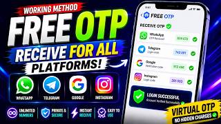 Free Virtual OTP Receive Online | Working Method 2026 ✅ screenshot 1