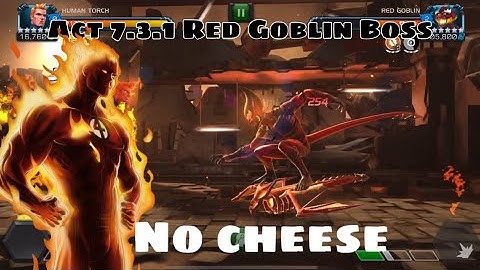 Act 7.3.1 Red Goblin Boss Without Cheese - marvel contest of champions