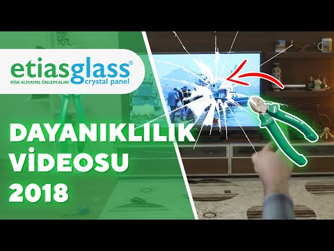 Etiasglass Tv Ekran Koruyucu Dayanıklılık -BU TELEVİZYON KIRILMIYOR