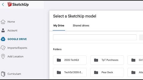 Opening and Saving in Online SketchUp (New Way)