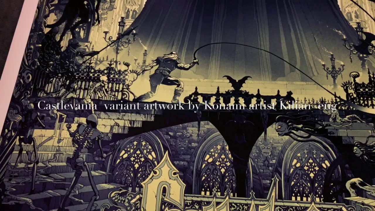 CASTLEVANIA VARIANT, ARTWORK BY KONAMI drawn by graphic artist Kilian Eng