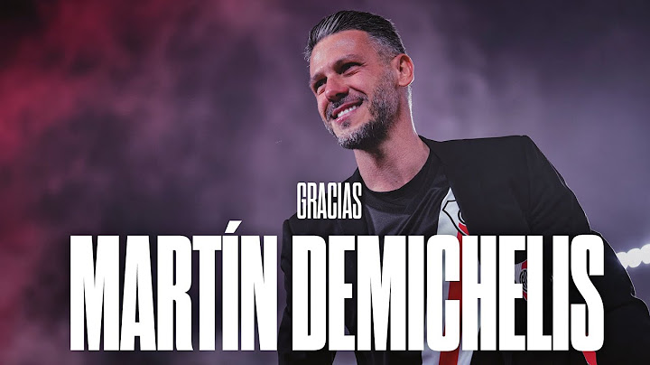 "FUI, SOY Y SERÉ SIEMPRE HINCHA DE RIVER" | La despedida de Martín Demichelis