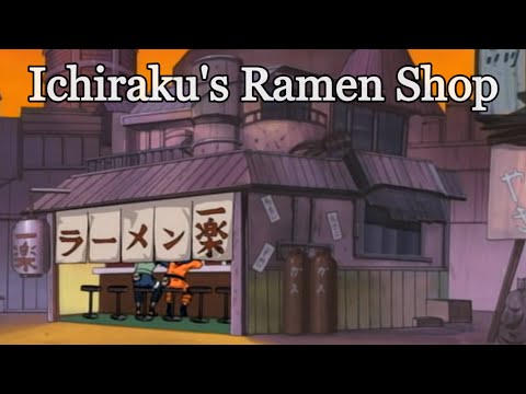 Ichiraku's Ramen Shop 🍥🍜 #naruto #ichiraku #ramen #shorts
