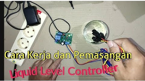 RANGKAIAN OTOMATIS POMPA AIR. (Dengan Automatic Liquid Level Controller)!!!