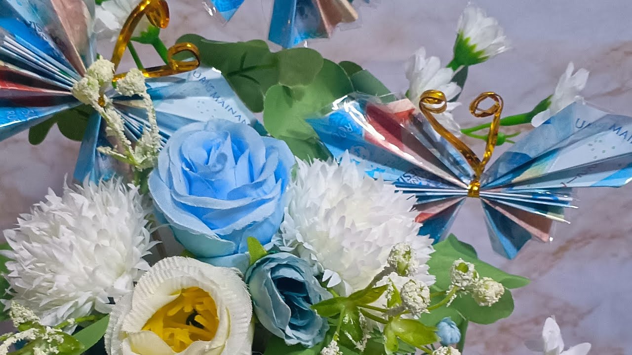 Tutorial membuat money cake yang cantik dan mudah,semua pasti bisa 