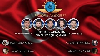 Türkiye Arjantin Counter Strike Go Dünya Şampiyonası Finali Resmi Full Hd 1080P Kayıt