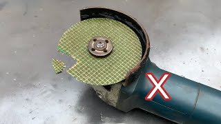Not everyone knows! A trick for cutting metal with a grinder that welders rarely mention