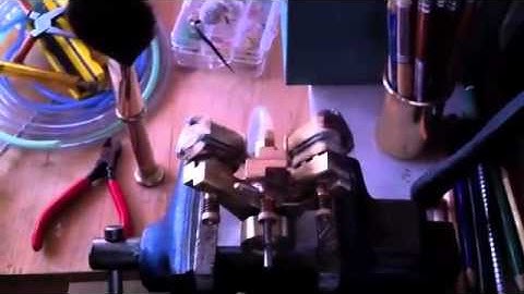 Model Makinalar -Stuart V Twin 4 - Steam engine