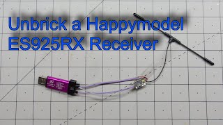 Unbrick a Happymodel ES915RX ExpressLRS Receiver (Rx) Using a ST-Link V2