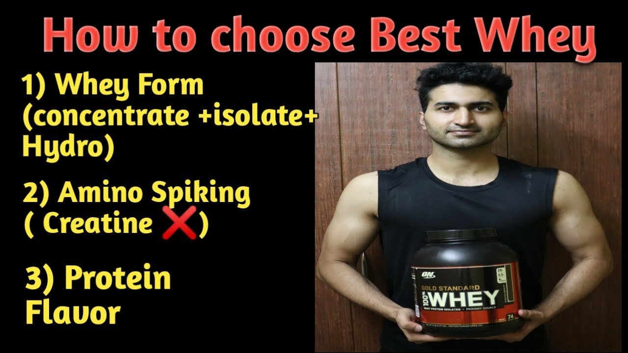 How to choose best whey protein powder INDIA Hindi Muscle