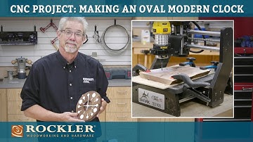 Making a Modern Clock Using the Shark SD100 CNC