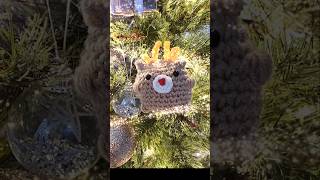 Mini Rudolph for Christmas 🎄#crochet #diy #athome #fyp #christmas #amigurumi #christmastree #xmas
