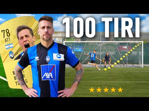🎯⚽️ 100 TIRI CHALLENGE: GERMAN DENIS (SERIE A) | Quanti Goal Segnerà su 100 tiri?