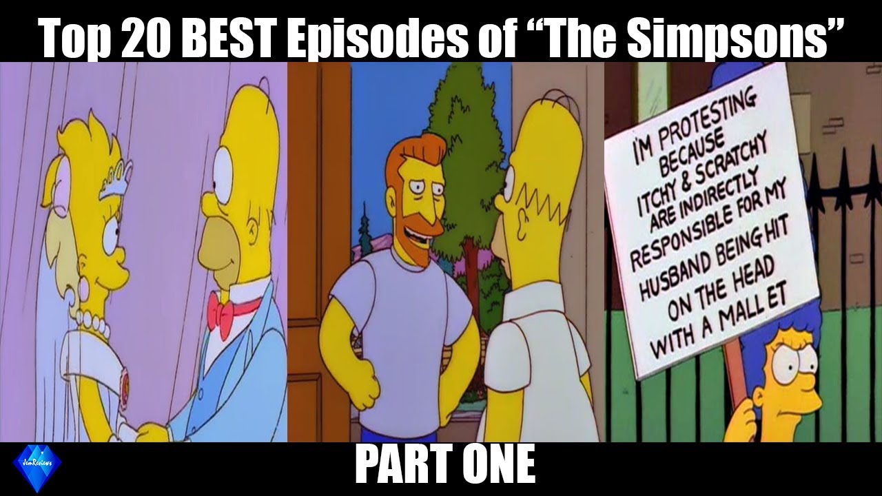 Top 20 BEST Simpsons Episodes (Part 1)