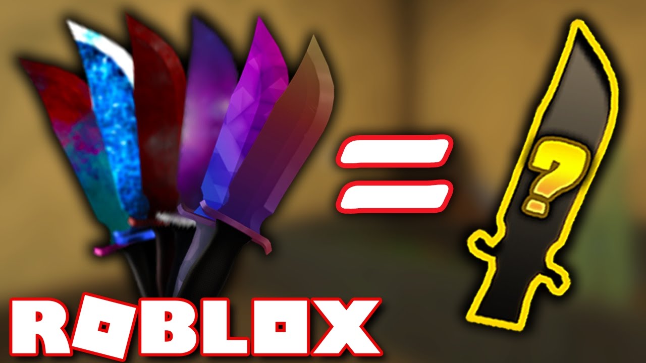 Crafting My First Ever Exotic Knife In Roblox Assassin Youtube - how to throw a knife in assassin roblox