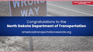 ATA REGIONAL WINNER | NDDOT - Transportation’s Wrong Way Detection Project