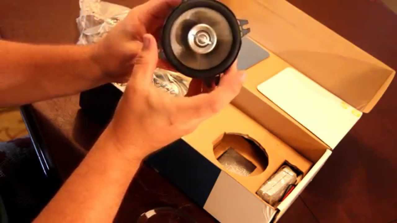 Infinty Kappa 42.7i - 4 Inch Automotive Speaker Unboxing