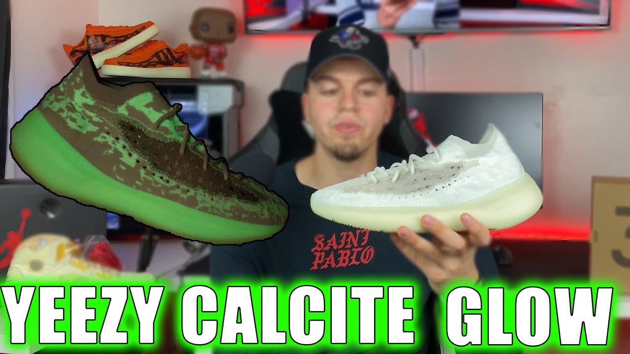 Size 9.5 - adidas Yeezy Boost 380 Calcite‎ Glow 2020 Launches - 31.10.2020 - Yeezy 380 Calcite Glow - Lockwood  main image 2