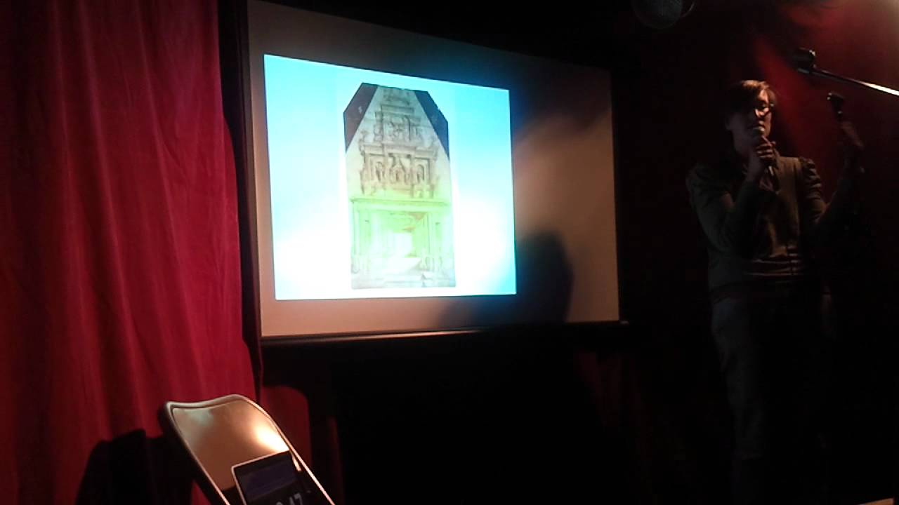 Ayla Lepine at the first ever Museums Showoff to talk about architecture