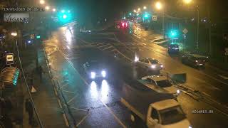 ДТП, город Клин,  улица Спортивная/Захватаева 2019-09-19 20:25 видео