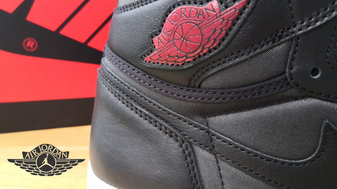 black satin jordan 1