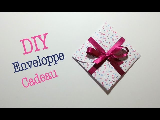 DIY Enveloppe Cadeau 