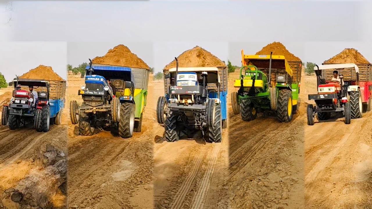 5 शेरों में एक बबर शेर है जो ताकत का राजा है | Sonalika | John Deere |  Swaraj 744 XT | maharaja