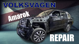 : VW Amarok. Front end repair.  .