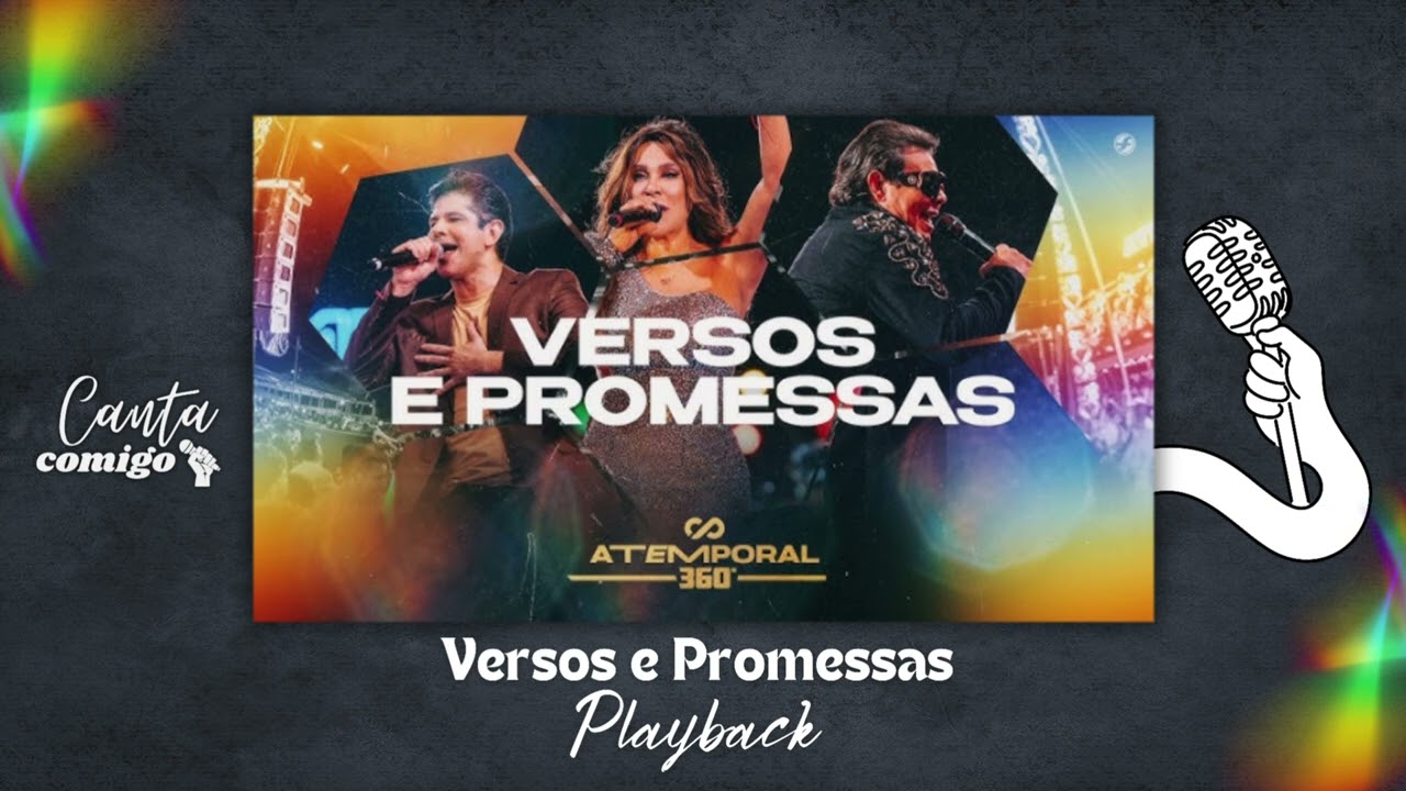 Versos e Promessas - Atemporal 360º / Playback (com Backing Vocal)